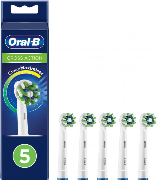 Braun Oral-B Aufsteckbürsten CrossAction Clean Maximizer - 5'er Pack